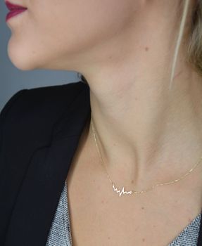 Złoty naszyjnik celebrytka 333 'linia życia' EKG ✅ Złote Naszyjniki Damskie w Sklepie z Biżuterią zegarki-diament.pl ✅ Piękne i Eleganckie Naszyjniki  (6).JPG